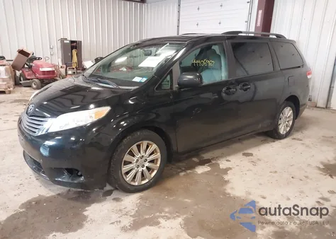2011 Toyota Sienna Xle from USA, damaged, VIN 5TDDK3DC7BS005827